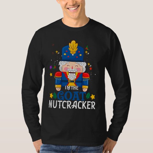 Goat Nutcracker Matching Family Group Christmas Pa T-shirt (Voorkant)