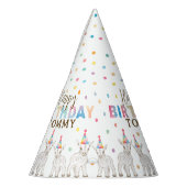 Goat Petting Zoo Verjaardagsfeest Pet voor kindere Feesthoedjes (Links)