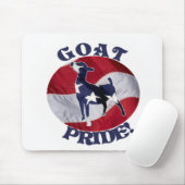 GOAT PRIDE AMERICAN FLAG USA MUISMAT (Met muis)