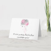 Goat Prinses Happy Birthday Card Kaart (Achterkant)