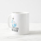 Goat Quotes: Wat je ook drijft Koffiemok (Voorkant links)