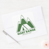 Goat Range Provincial Park-bergen Kamperen Vierkante Sticker (Envelop)