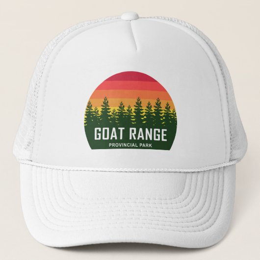 Goat Range Provincial Park Trucker Pet (Voorkant)