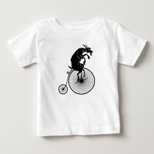Goat Riding a Penny Farthing Bike (Voorkant)