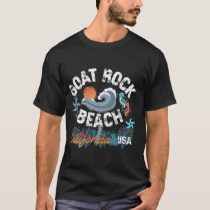 Goat Rock Beach, Californië, Verenigde Staten T-shirt