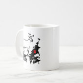 Goat rocks Vietnamese Chinees Jaar Zodiac W Mok (Voorkant links)