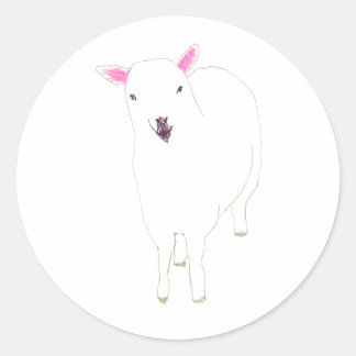 goat ronde sticker