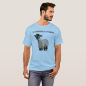 Goat schreeuwende problemen! t-shirt (Voorkant volledig)