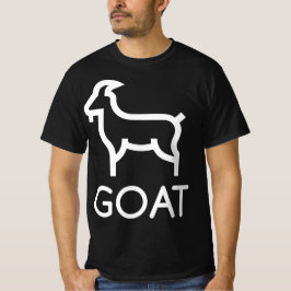 GOAT-shirt - het grootste deel van de tijd T-shirt