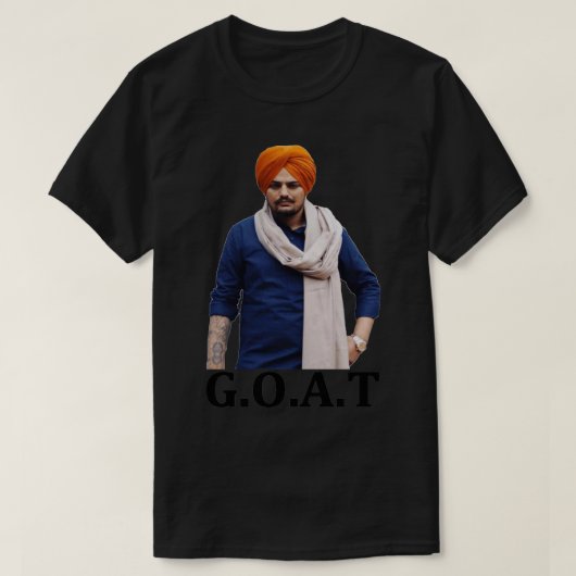 Goat Sidhu Moose Wala Sticker.png T-shirt (Design voorkant)