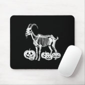 Goat Skeleton Verjaardag Halloween Mannen Vrouwen  Muismat (Met muis)
