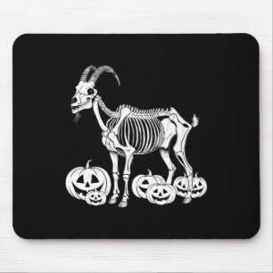 Goat Skeleton Verjaardag Halloween Mannen Vrouwen  Muismat