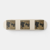 Goat - Square Animals Illustratie Persoonlijk Skateboard (Horizontaal)