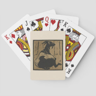 Goat - Square Animals Illustratie Speelkaarten