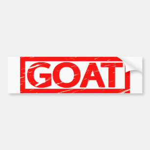 GOAT Stamp Bumpersticker