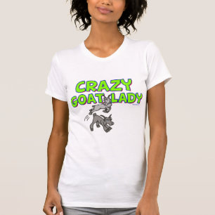 Goat T-shirt Crazy Goat Lady 5