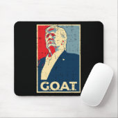Goat Trump Poster 2024 Muismat (Met muis)
