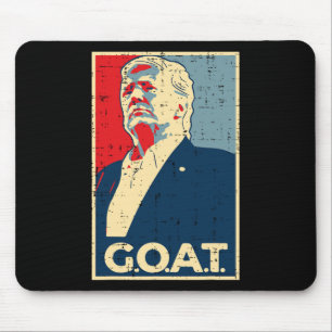 Goat Trump Poster 2024 Muismat