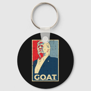 Goat Trump Poster 2024 Sleutelhanger