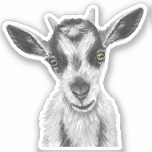Goat Vinyl Sticker