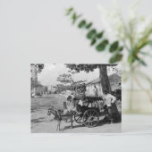 Goat Wagon Peddler, Cuba: 1920 Briefkaart (Staand voorkant)