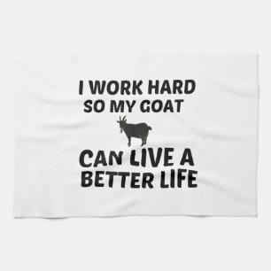GOAT WERK BETER LEVEN THEEDOEK