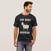 Goat Whisperer Goat Farmer T-shirt (Voorkant volledig)