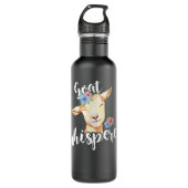 Goat Whisperer - Goat Waterfles (Voorkant)
