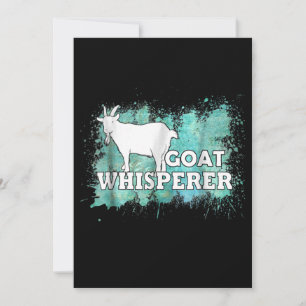 Goat Whisperer Goats Farmer Feestdagenkaart