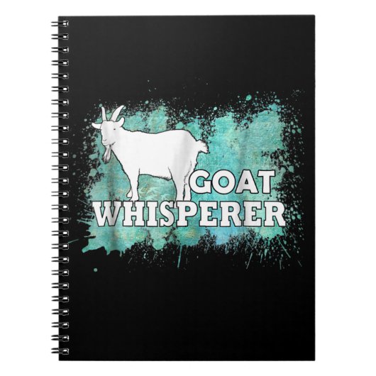 Goat Whisperer Goats Farmer Notitieboek (Voorkant)