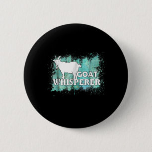 Goat Whisperer Goats Farmer Ronde Button 5,7 Cm