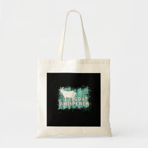 Goat Whisperer Goats Farmer Tote Bag