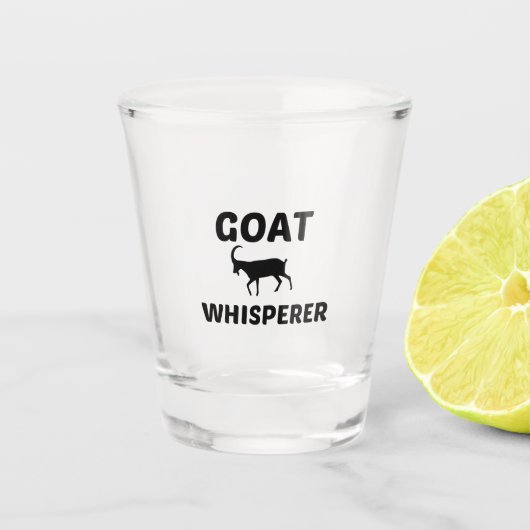 GOAT WHISPERER SHOT GLAS (Voorkant)
