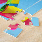 Goat with Party Blowers Legpuzzel (Zijkant)