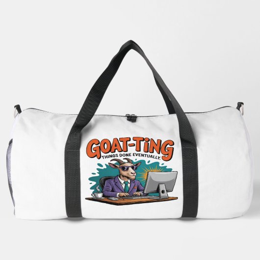 Goat Working Things Done Eventually Plunjezak (Achterkant)