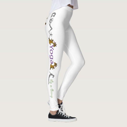 GOAT YOGA | Het is een ding | GetYerGoat™ Original Leggings (Rechts)