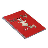 Goat Yoga is een ding | GetYerGoat™ Notitieboek (Rechterzijde)