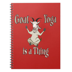 Goat Yoga is een ding   GetYerGoat™ Notitieboek