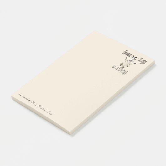 Goat Yoga is een ding | GetYerGoat™ Post-it® Notes (Schuin)