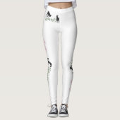 GOAT YOGA | Stress-usters | GetYerGoat™ Original Leggings (Voorkant)