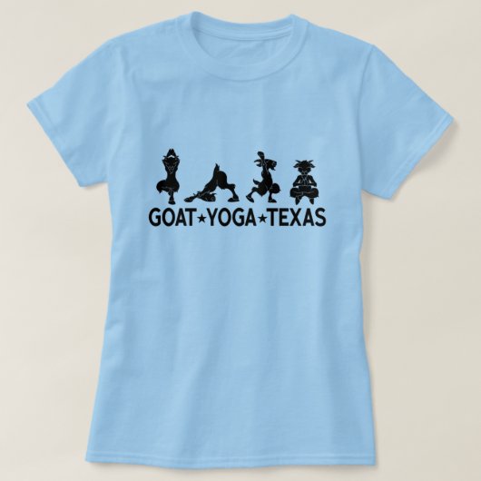 Goat Yoga Texas Women's T-Shirt (Design voorkant)