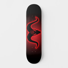 Goatamenties Goatskull Silhouet Persoonlijk Skateboard