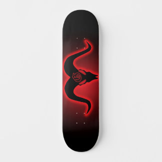 Goatamenties Goatskull Silhouet Persoonlijk Skateboard