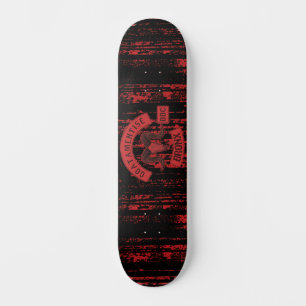 Goatamentise Rode Biker Patch Persoonlijk Skateboard