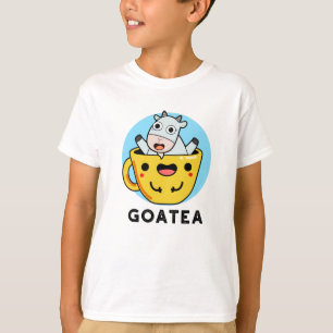 Goatea Funny Goat Tea Pun T-shirt