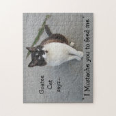 Goatee Cat Mustache.. Legpuzzel (Verticaal)