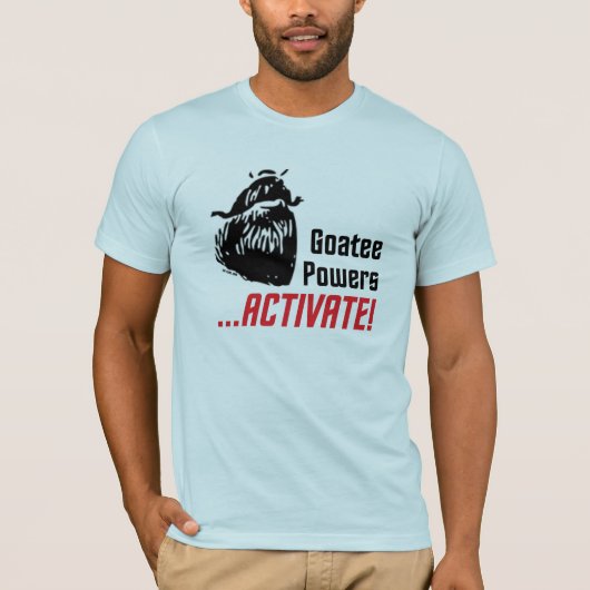 Goatee Powers T-shirt (Voorkant)