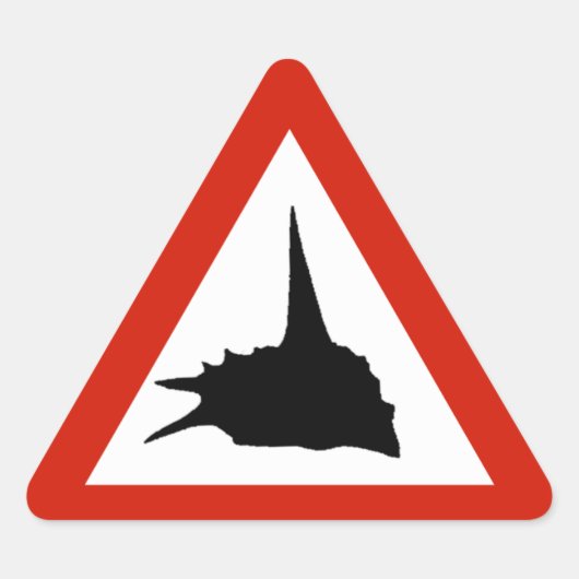 Goathead Waarschuwing Stickers (Voorkant)