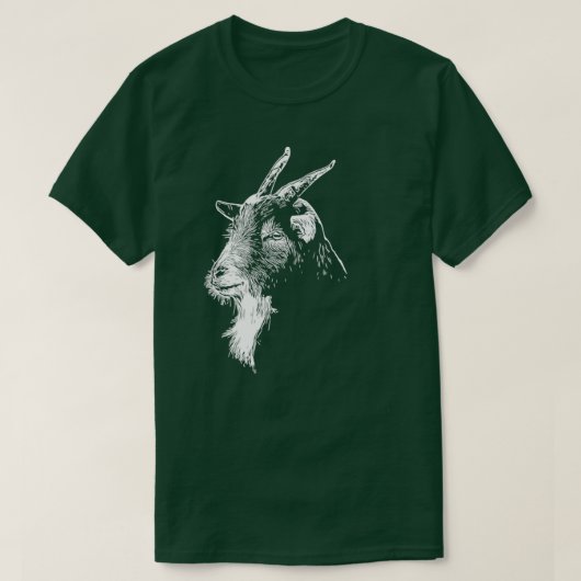 Goatkop Merch T-shirt (Design voorkant)