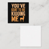 Goatlife Notitiekaartje (Voorkant / Achterkant)